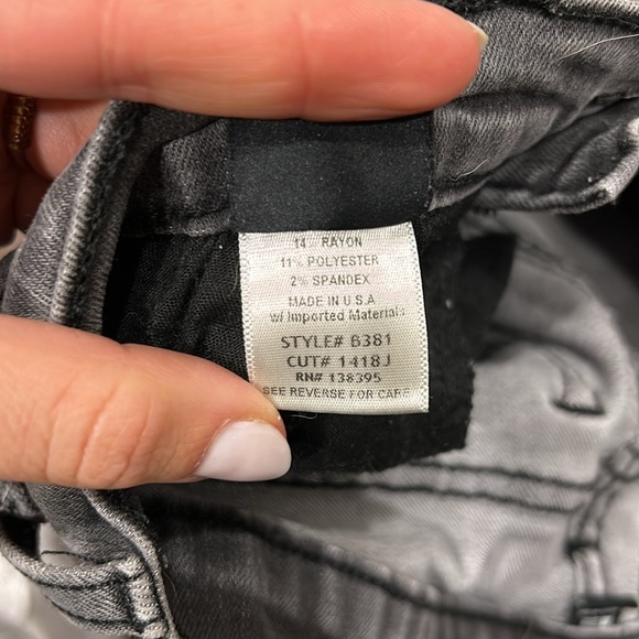 Grey skinny jeans size 24 - Picture 4 of 4